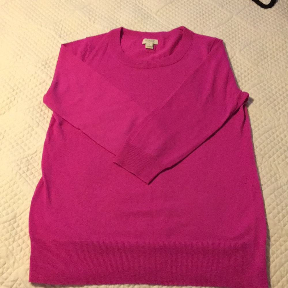 JCrew 3/4 length sweater